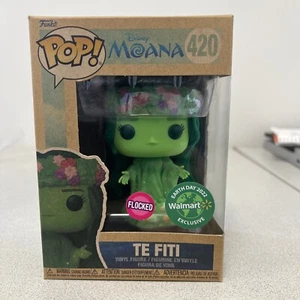 Funko Pop! #420 "TE FITI" Flocked Earth Day 2022 Walmart Exclusive Disney Moana - Picture 1 of 6