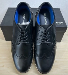 NINE WEST Mens Wingtip Shoes | Casual Dress Shoes for Men | Lightweight Lace Up - Picture 1 of 9