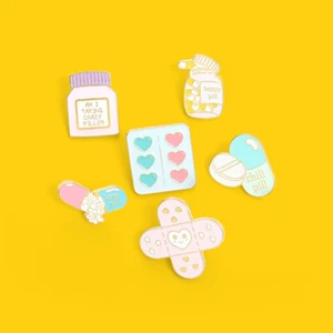 Medicine Nurse Doctors Enamel Lapel Badge Collar Pin Corsage Brooch Jewelry AU - Picture 1 of 18