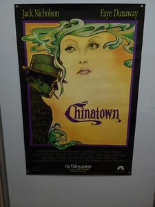 R1990 CHINATOWN VIDEO STORE POSTER 27X40 JACK NICHOLSON - Picture 1 of 5