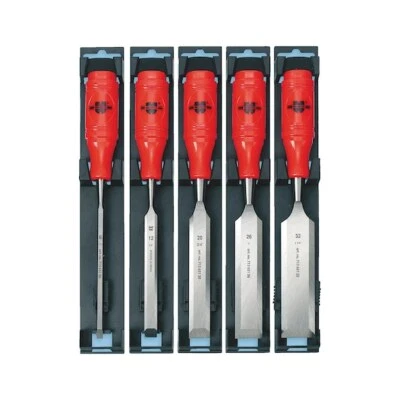 Scalpelli per Legno Sgorbie Professionali 6-32mm Set 5pz - WÜRTH 0715651001 - Immagine 1 di 4