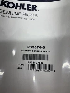Menge 2 Original Kohler Teil # 235070-S, Dichtung, Lagerplatte kostenloser Versand!!! - Bild 1 von 2