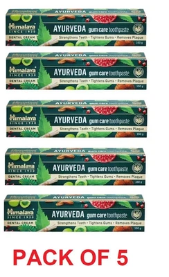 Himalaya Ayurveda Gum Care 150g Toothpaste FAST DISPATCH 2026 Pack of 5 - Image 1 of 4