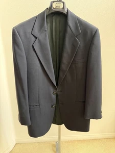 V2 Versace Black Fine Wool Suit Jacket  Size 36R - Picture 1 of 5