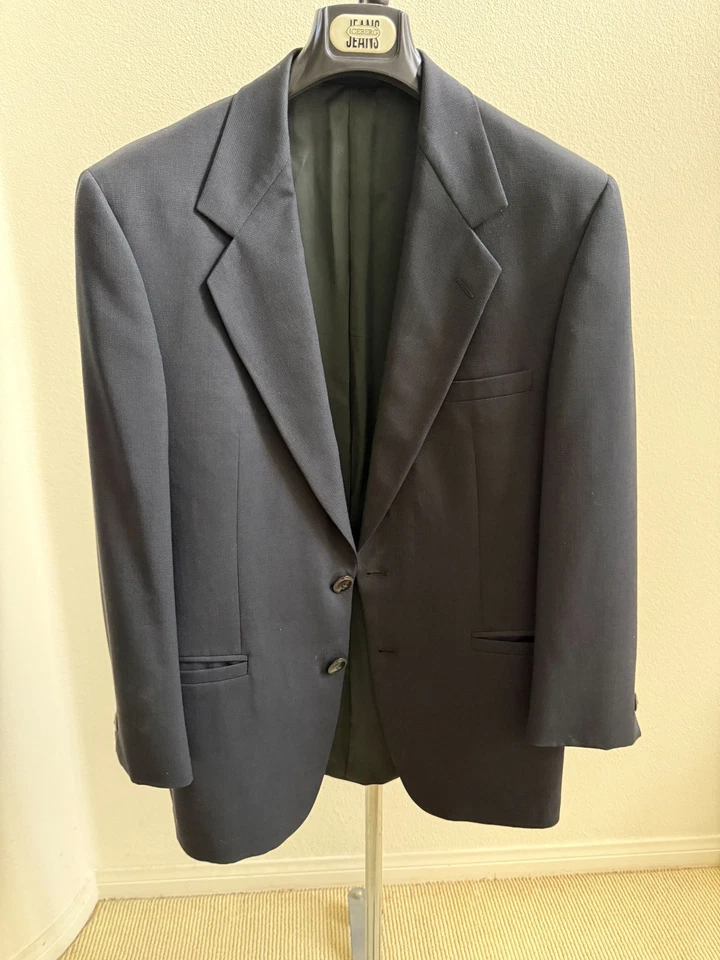 V2 Versace Black Fine Wool Suit Jacket  Size 36R - Image 1 of 4