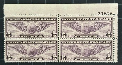 US Stamps-SC# C16 - Plate Block - MNH - SCV = $95.00 - Image 1 of 2