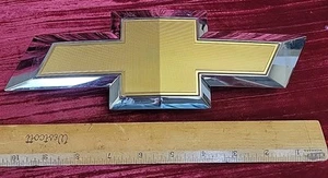 Chevrolet Chevy trunk emblem badge logo gold Cruze Impala OEM ORIGINAL AS FOUND - Picture 1 of 15