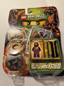 Lego Ninjago Masters of Spinjitzu NRG Cole 9572 Battle Spinner Spinja 2012