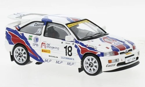 IXO MODEL RAC415A FORD ESCORT RS COSWORTH N.18 RALLY BOHEMIA 1996 BLAHNA/PELC 1: - Immagine 1 di 1