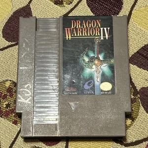 Dragon Warrior IV - 1992 NES Nintendo Spiel - Nur Kassette - GETESTET! - Bild 1 von 4