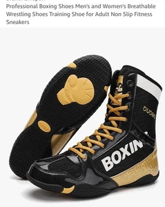Dudimu Herren Ringer Boxschuhe - Männer US:9-9,5 / Woman 10,5-11 (42) Neu - Bild 1 von 8