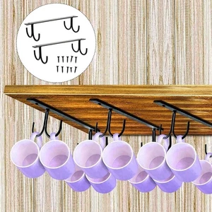 2 Pezzi Gancio Portabicchieri da Appendere Porta Tazze Porta Tazze da Bancone - Foto 1 di 12