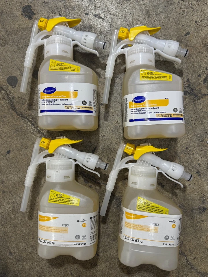 Diversey 93515034 Heavy Duty Prespray Plus Carpet Cleaner 1.5 L Pk2