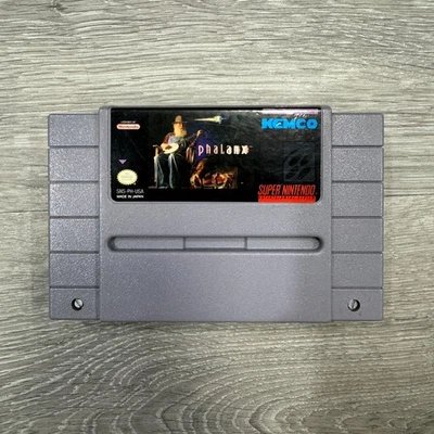 Phalanx (Super Nintendo Entertainment System SNES, 1992) TESTED & WORKING - Image 1 of 3