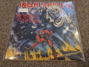 Iron Maiden - The Number of The Beast Vinyl LP EMI EMC 3400 VG - Picture 1 of 6