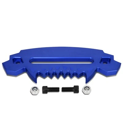 Blue 10" Aluminum Hawse Fairlead for Synthetic Winch Rope 4X4 Off-Road ATV UTV - Image 1 of 4