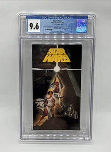 Star Wars VHS Movie Sealed Graded CGC 9.6 A+ - fast shipping - Picture 1 of 12