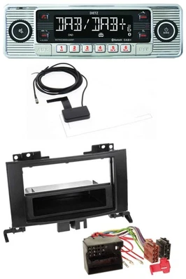 Dietz Bluetooth USB MP3 DAB Autoradio für Mercedes Sprinter ab 06 Rubbertouch - Bild 1 von 4