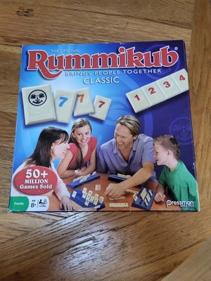 Pressman's Rummikub Board Game Tile Game Complete Board Game Re - Image 1 of 4