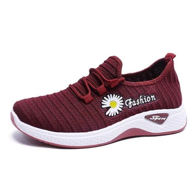 Women's Lightweight Running Sneakers Breathable Comfort Soft Sole Casual Shoes - Image 1 of 4