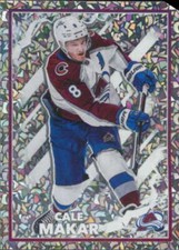 2022-23 Topps NHL Sticker Collection #124 Cale Makar Colorado Avalanche Foil