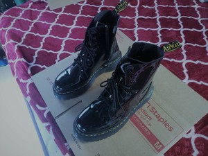 jadon strap platform leather boots