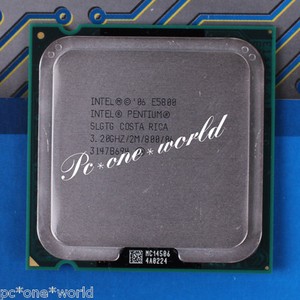 100% OK SLGTG Intel Pentium Dual-Core E5800 3.2 GHz Processor CPU
