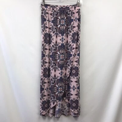 Maxi Falda Naf Naf Talla S Rosa Negro Azul Foto 1 de 4