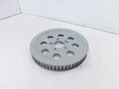 Harley Davidson Sportster 883 & 1200 Silver Rear Wheel Belt Sprocket Pulley 61T - Image 1 of 4