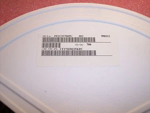 QTY (700) 2.2uf 100V 10% 5040 SMD STACKED METALLIZED FILM CF172E0225KBC TPC/AVX - Picture 1 of 3