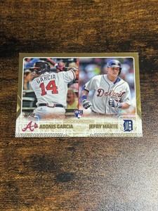 Adonis Garcia, Marte 2015 Topps Update Series Gold Rookie Combos /2015 #US108