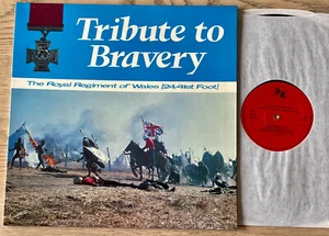 DR RECORDS DR6 ROYAL REGIMENT OF WALES TRIBUTE TO BRAVERY LP (1979) NM- MILITARY - Imagen 1 de 3