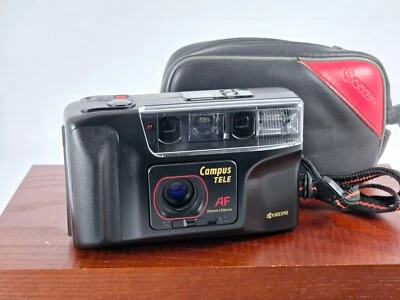 🌸[MINT] Kyocera Campus Tele AF Point & Shoot 35mm Film Camera From Japan - Image 1 of 4