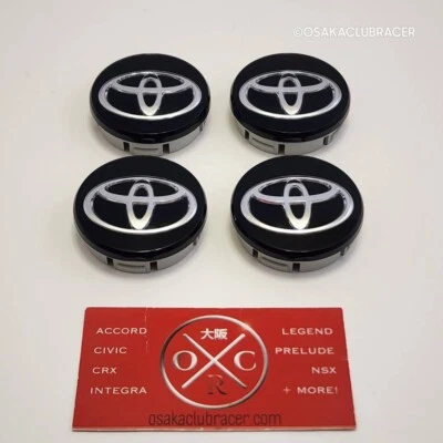 Juego de 4 tapas centrales de rueda originales OEM 2013-2020 Scion FR-S Toyota 86 SU003-10879 Foto 1 de 4