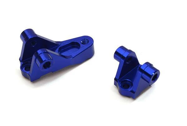 Traxxas TRX4 TRX-4 Blue Aluminum Front Axle Mounts by Integy INTC27968BLUE - Image 1 of 1