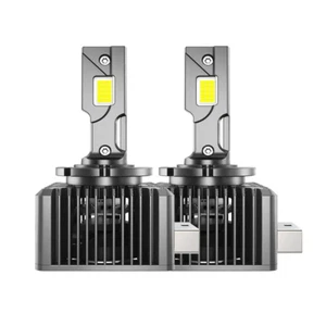 AUXBEAM Canbus D1S D1R D3R D3S LED Headlight Kit Bulbs 6500K White Replace HID - Picture 1 of 14
