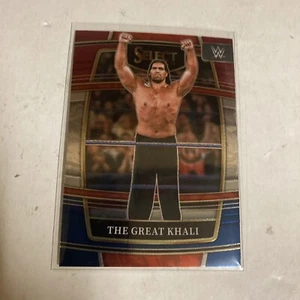 Tarjeta Panini WWE Select 2022 rojo azul The Great Khali Concourse # 29 leyendas - Imagen 1 de 4