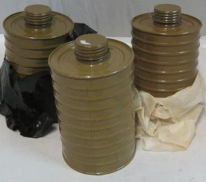 3 Filter Gasmasken ABC Schutzkleidung ABC Schutzanzug ABC-Ausrüstung Fetisch - Bild 1 von 3