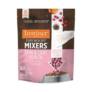 Instinct® Raw Boost Frozen All Life Stage Dog Food Topper - Skin & Coat Health ( - Photo 1 sur 10
