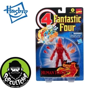 Fantastic Four - Human Torch Retro Marvel Legends 6” Scale Action Figure " New " - Picture 1 of 5