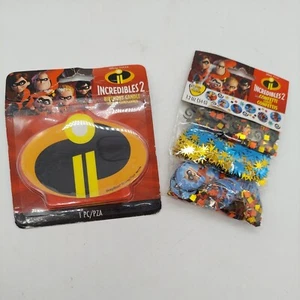 Disney Pixar Incredibles 2 Birthday Party Supply Decoration Confetti & Candle - Picture 1 of 5