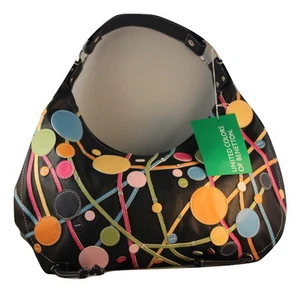 United Colors of Benetton Diamantie Encrusted Carnival Handbag - Picture 1 of 3