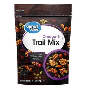22 oz Trail Mix, Delicious Blend of Nuts,Dried Fruit & Seeds, Great for Snacking - Picture 1 of 6
