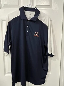 Antigua Univ. Camisa Polo/Golf de Virginia Cavaliers L- Excelente Estado - Imagen 1 de 2