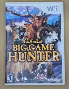 Cabela's Big Game Hunter (Nintendo Wii, 2007) CIB Complete - Picture 1 of 5