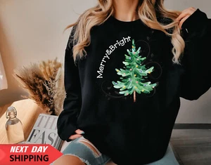 MERRY CHRISTMAS santa Custom Unisex Shirt Xmas Gift, Merry 9 (SWT) - Picture 1 of 4