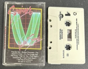 Survivor Vital Signs FZT 39578 Cassette Tape (CBS 1984 Used) - Picture 1 of 10