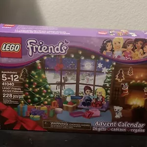 LEGO 41040 FRIENDS ADVENT CALENDAR 2014 CHRISTMAS WINTER Brand New Sealed RARE! - Picture 1 of 8