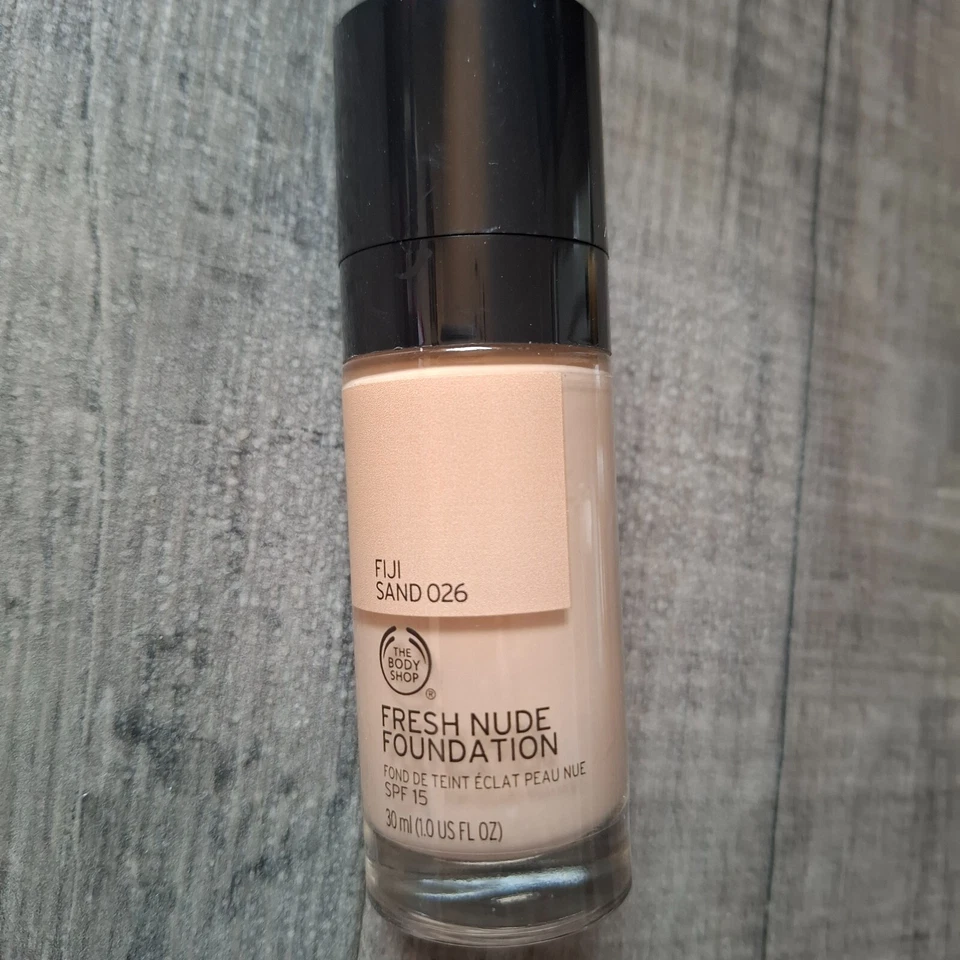 The Body Shop FIJI SAND 026 Fresh Nude Foundation 30ml New Rare FAST POSTAGE  - Image 1 of 4