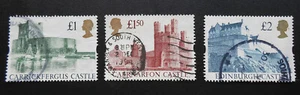 Great Britain: 1988 set of 3 Castles #1230-1232, great value !!!#04-00 - Picture 1 of 2